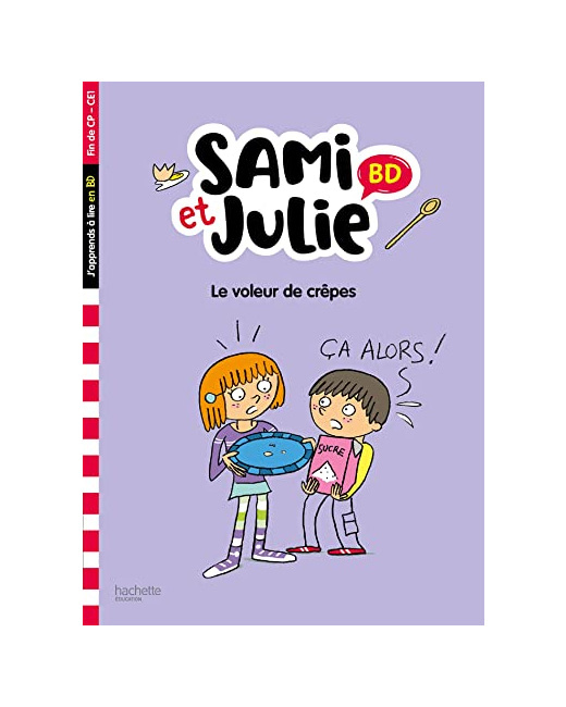 Sami et Julie BD Fin de CP- CE1 - Le voleur de crêpes