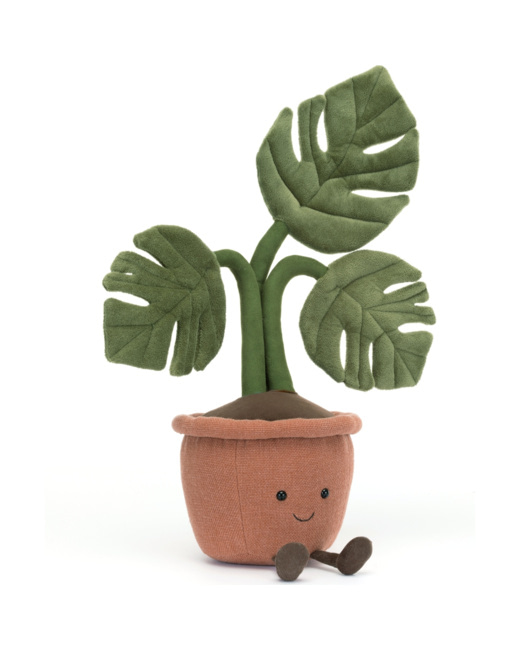 Peluche plante Amuseable Monstera