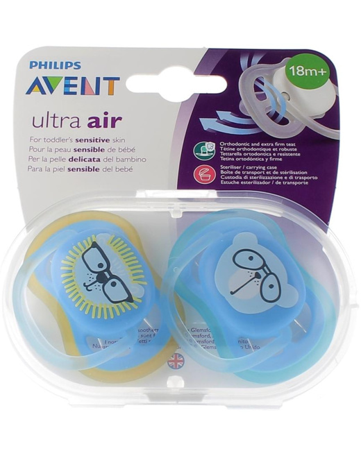 Sucettes Ultra Air 18+ Garçon