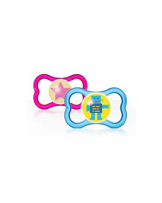 Sucette anatomique 2ème âge Air Silicone