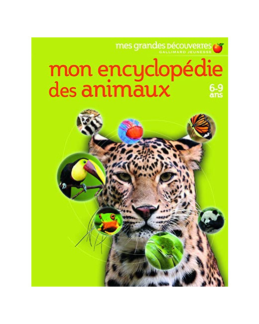 Livre Mon Encyclopedie Des Animaux 6-9 Ans