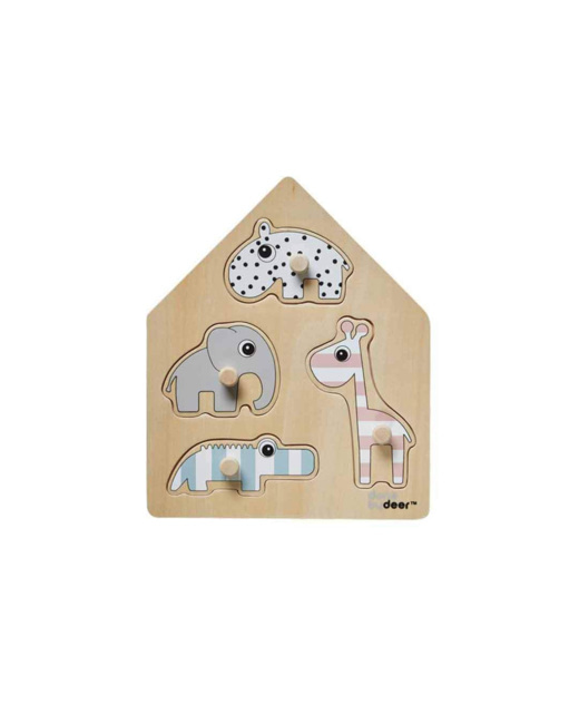 Puzzle bois Deer friends