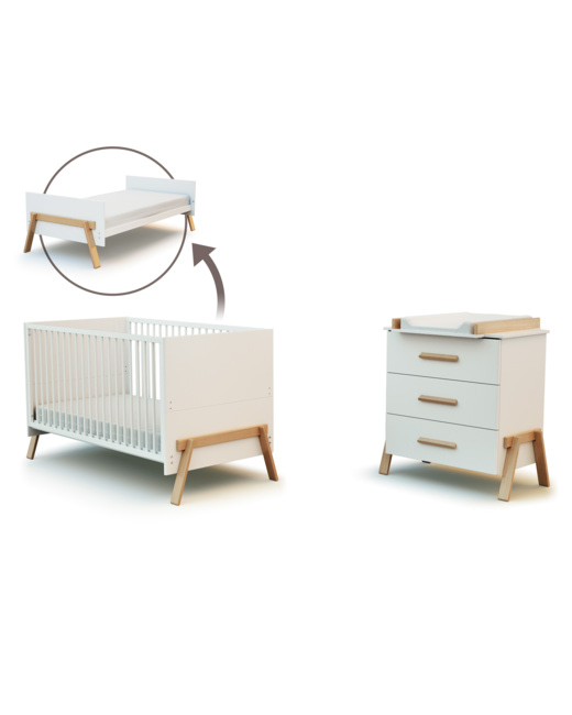 Grand Duo 3 tiroirs en bois CANAILLE