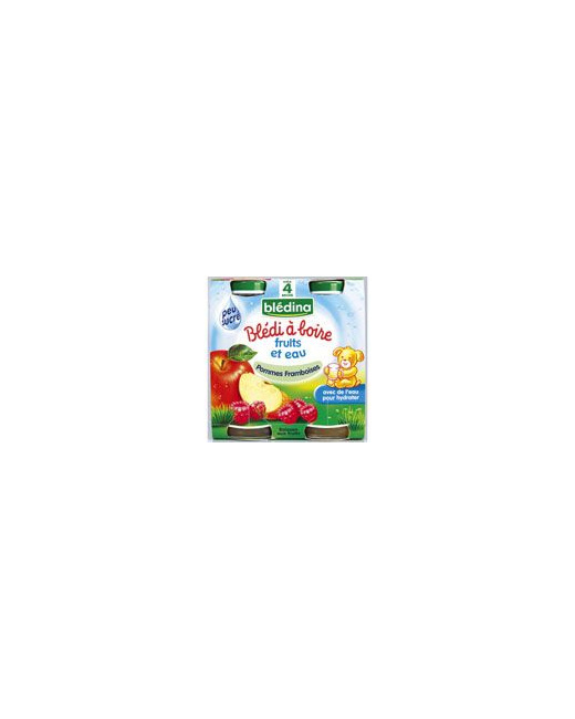 BLEDI A BOIRE Pommes framboises 2x20 cl dès 4 mois