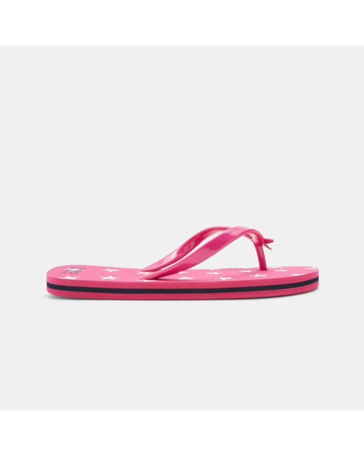 Tongs étoiles de mer roses fille