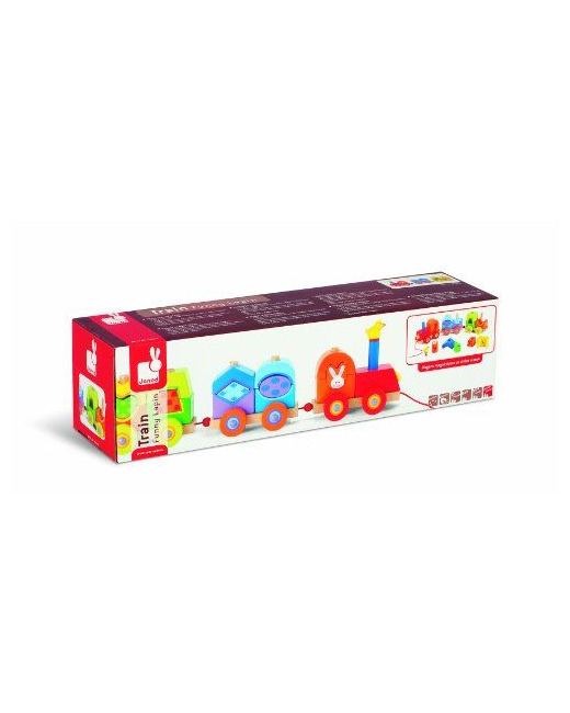 Train funny lapin