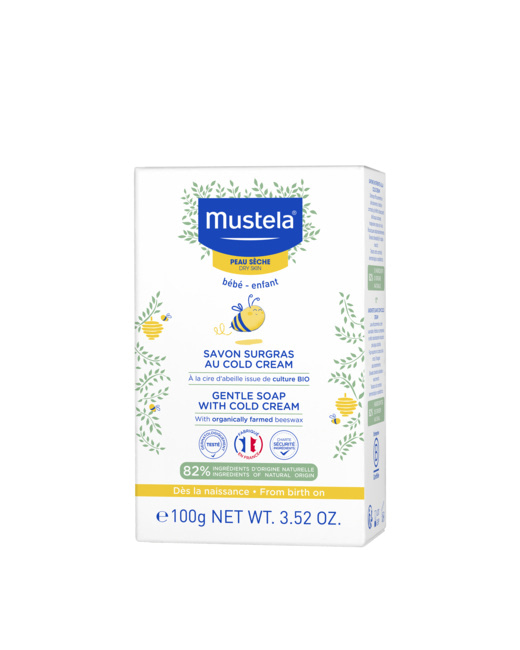 Savon surgras au Cold Cream à la cire d'abeille bio