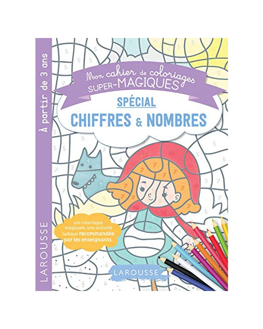 Coloriages magiques mes premiers chiffres et nombres