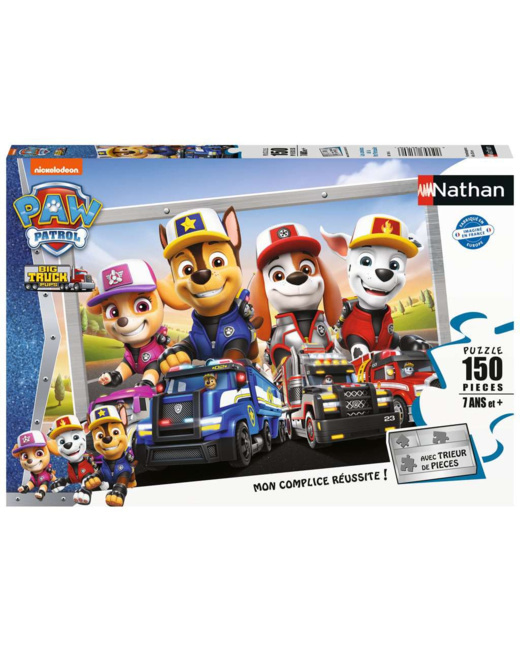 Puzzle Les camions de la Pat’Patrouille - de 7 ans