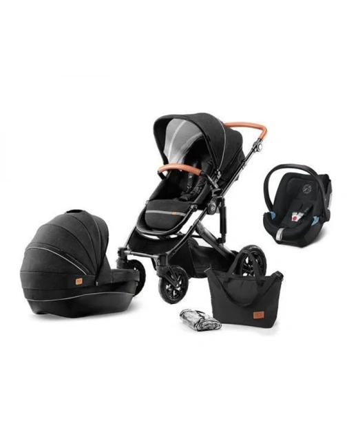 Poussette Prime 2020 + nacelle + coque Cybex Aton 5