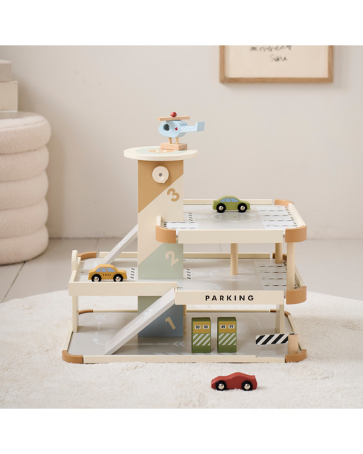 Garage en bois Miel