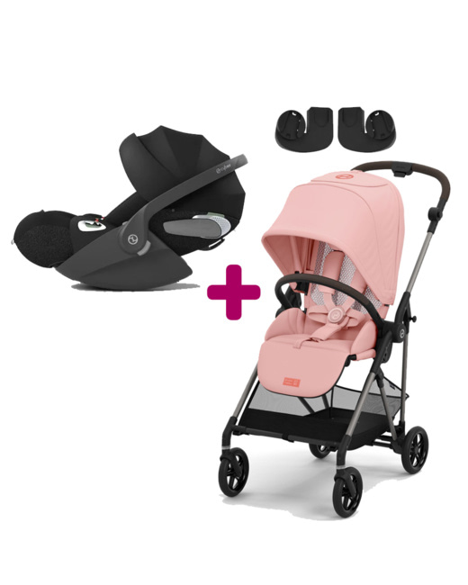 Poussette Duo Melio 3 + Siège auto Cloud T i-Size