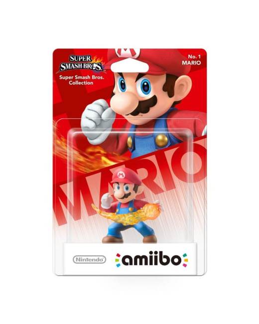 Figurine Mario Super Smash Bros Amiibo