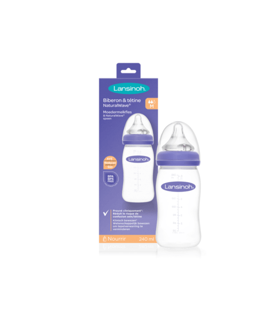 Biberon en Verre & tétine NaturalWave®