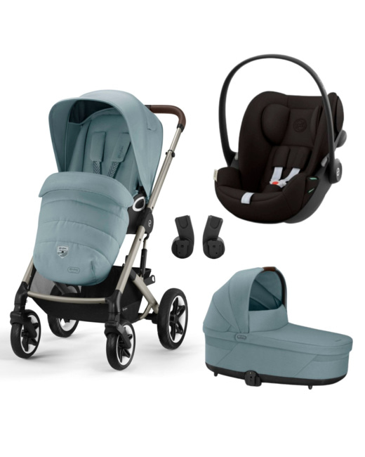 Poussette Trio Talos s Lux 2 + Siège auto Cloud g i-Size + Nacelle