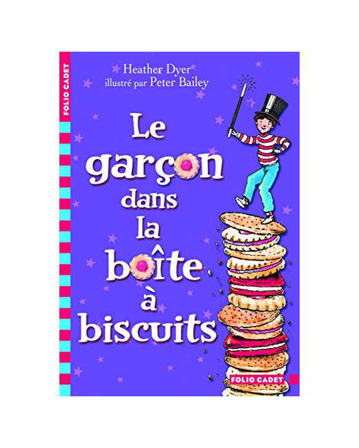 Livre Le Garçon Dans La Boîte À Biscuits