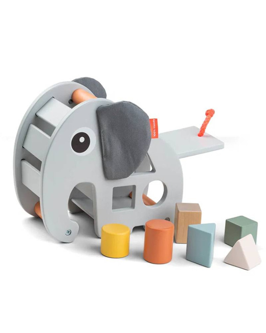 Boîte à formes en bois Eléphant Elphee