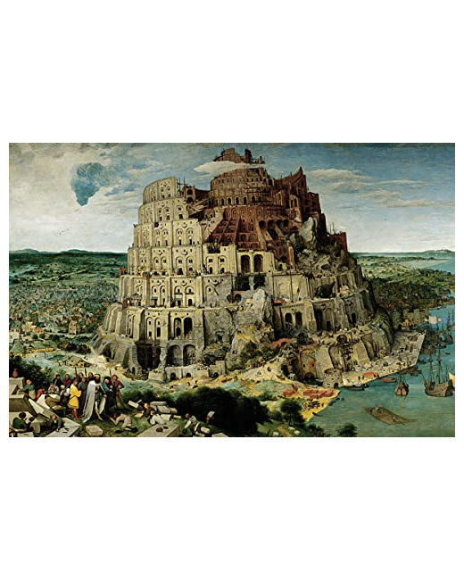 Puzzle - Bruegel L'Ancien - La construction de la tour de Babel - 5000 pièces