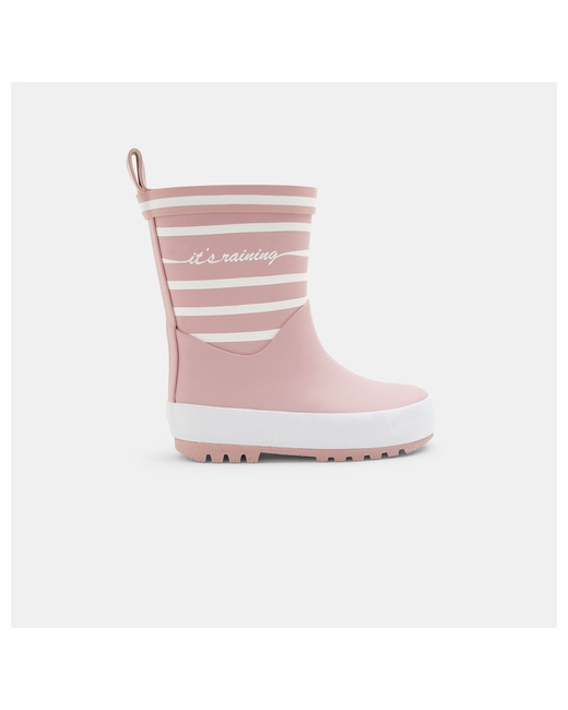 Bottes de pluie rayées
