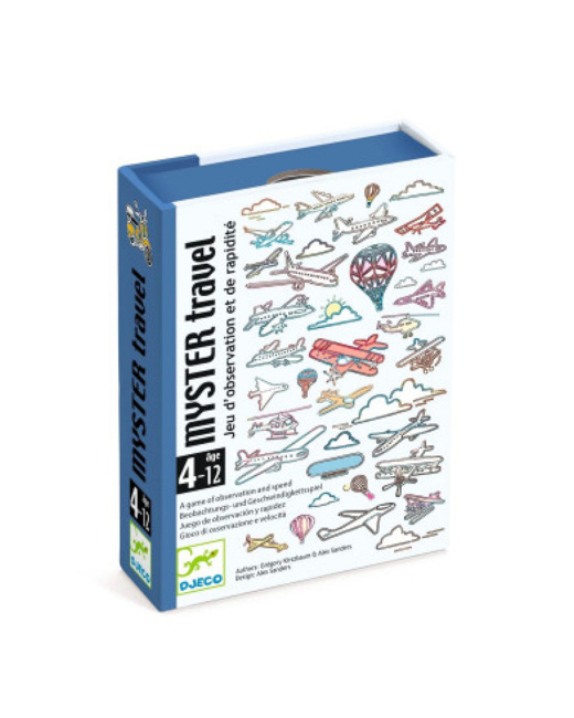 Jeu de cartes Myster travel