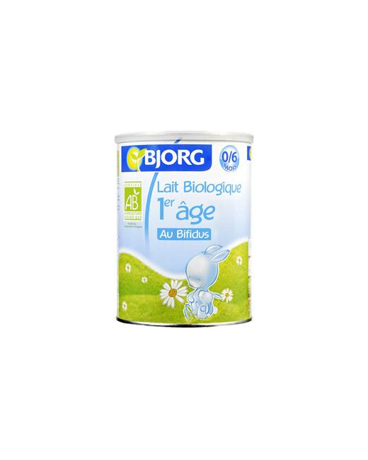 Lait biologique au bifidus 1er âge
