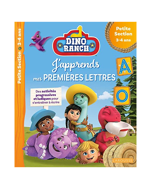DINO RANCH - J'apprends mes premières lettres - Petite Section