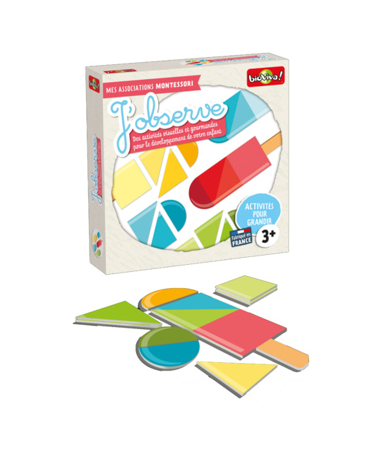 Jeu éducatif Mes associations Montessori : J'observe