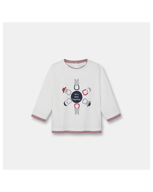 T-shirt à motifs animaux organic cotton