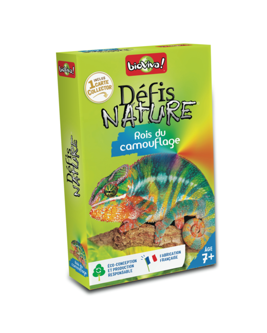 Jeu éducatif Défis Nature - Rois du camouflage