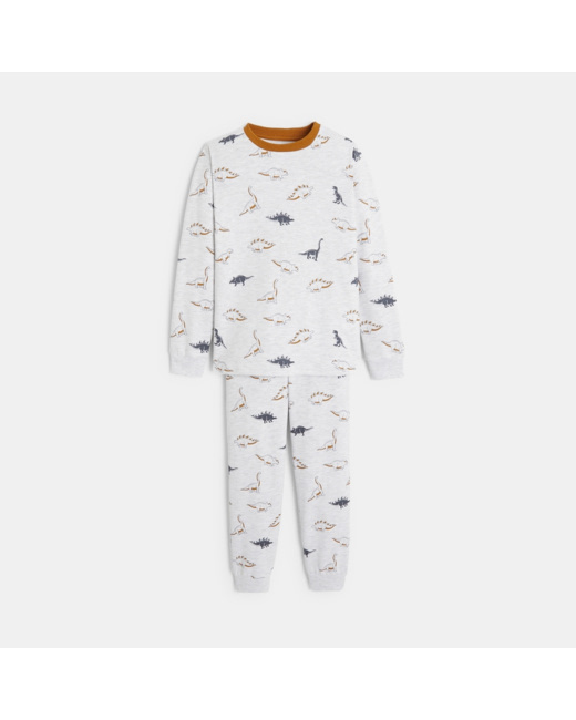 Robe de chambre capuche en peluche douce bleue gar on OKAIDI