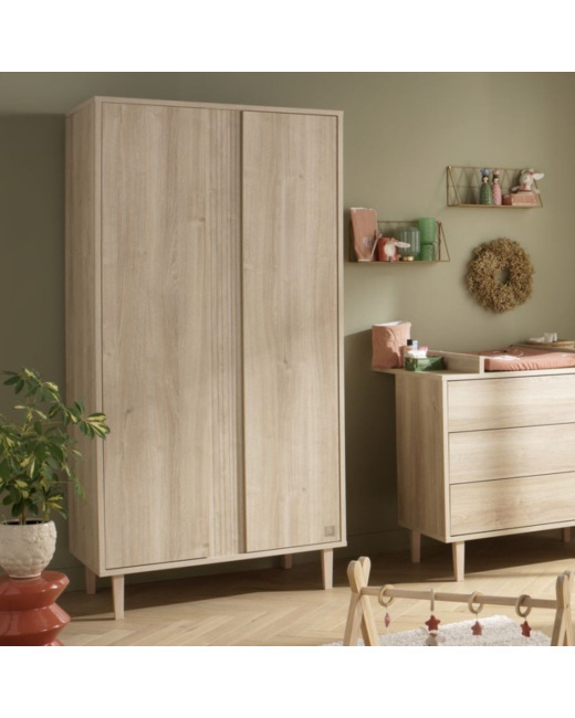Armoire 2 portes Paloma Bois