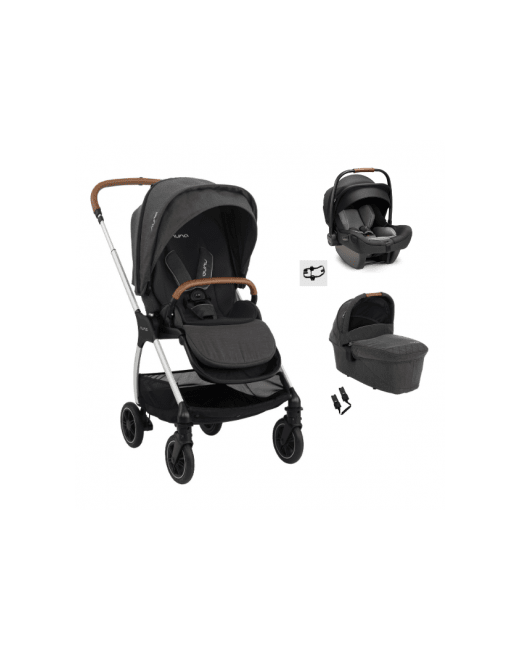 Poussette  Triv + Nacelle + Coque Auto Pipa Next