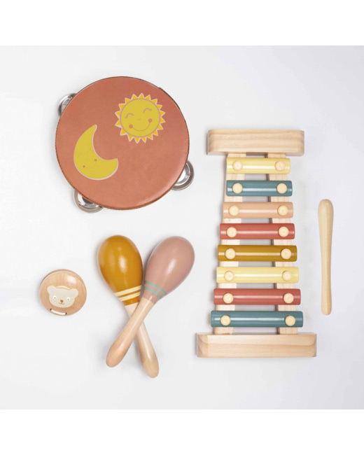 Coffret musical en bois