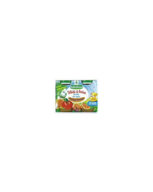 BLEDI A BOIRE Oranges pommes 4x12,5 cl dès 4 mois