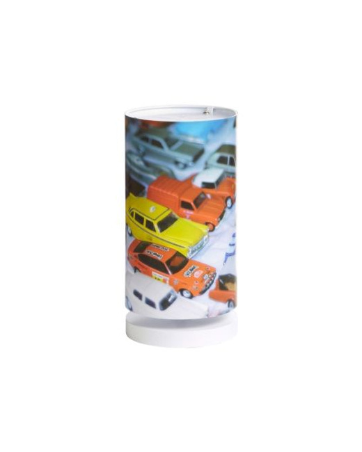 Lampe de chevet voitures garcon 