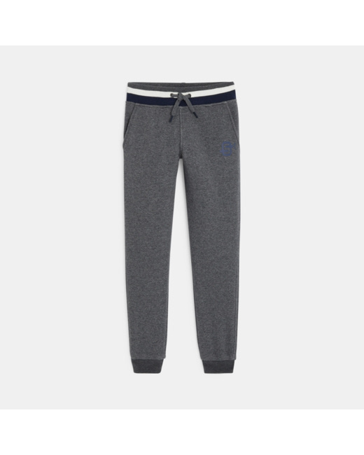 Pantalon de jogging doux et chaud gris garçon
