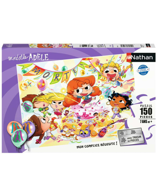 Puzzle Mortel Anniversaire / Mortelle Adèle - de 7 ans