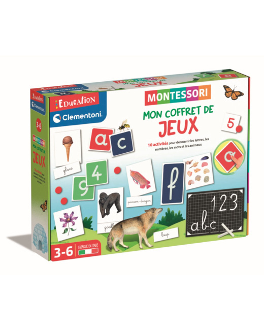 Mon coffret de jeux - Montessori