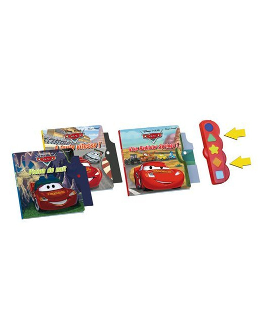 Coffret 3 livres interactifs Cars