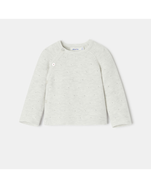 Gilet cache-cœur en tricot