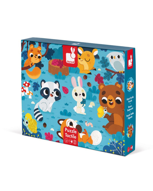 Puzzle tactile les animaux de la forêt