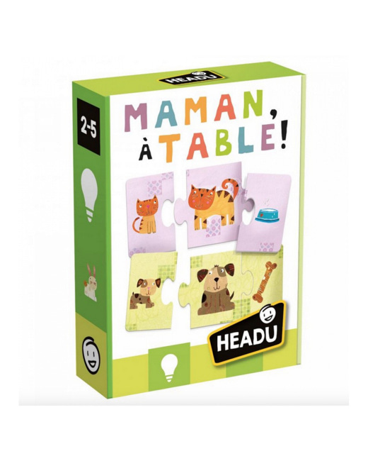 Puzzle Maman à table