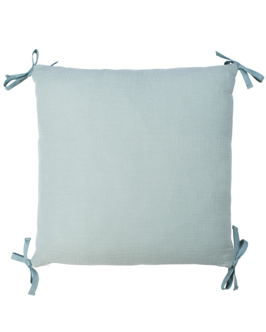 Taies de coussin pour tour de lit modulable en gaze de coton, Jeanne