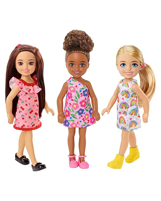 Barbie - Coffret 3 poupées Chelsea