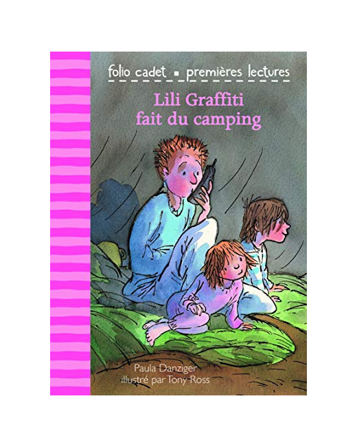 Livre Lili Graffiti Fait Du Camping - Folio Cadet Premières Lectures - Je Lis Tout Seul - A Partir De 6 Ans