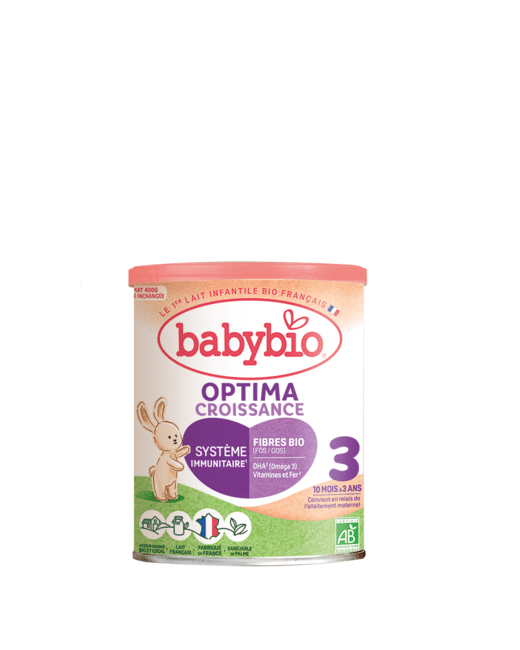 Lait Optima 3ème âge Croissance - avec fibres