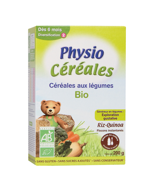 Physio Céréales Bio Légumes 200g
