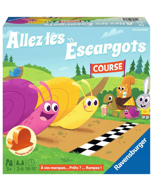 Allez les escargots - de 3 ans