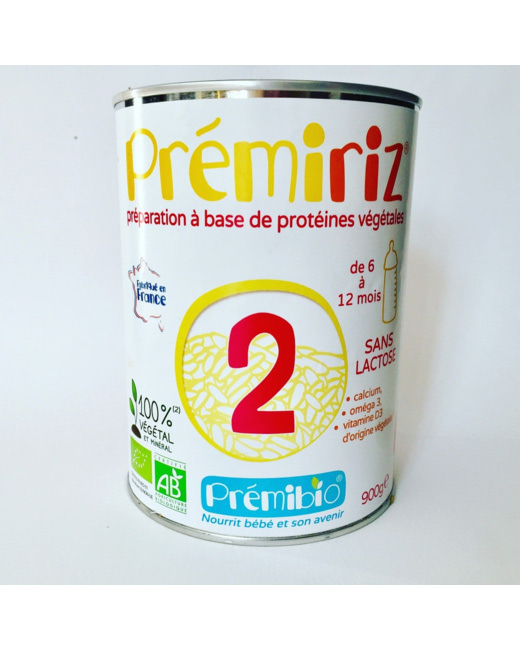 Lait de suite Prémiriz 2