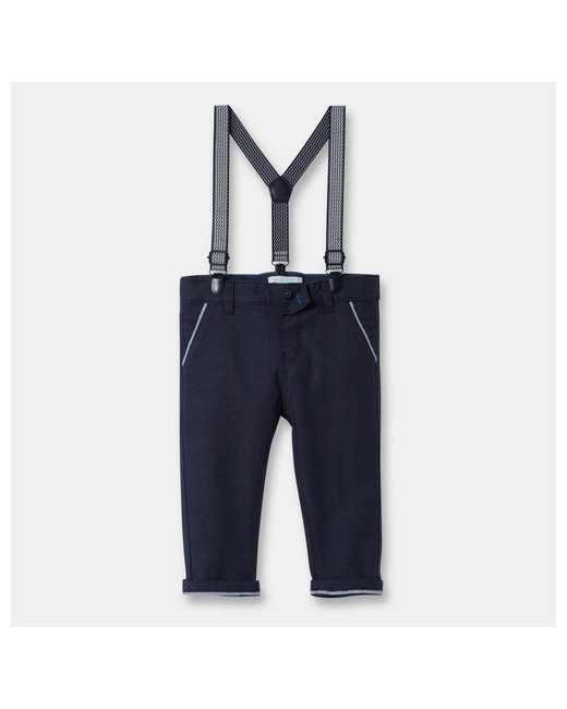 Pantalon toile et bretelles
